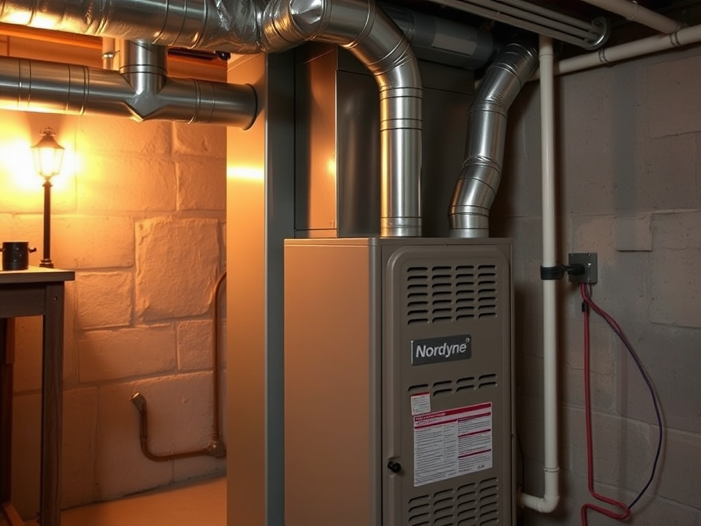 nordyne model: m1mb 056a aw blowing luck warm heat